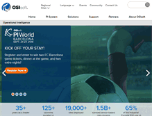 Tablet Screenshot of osisoft.com